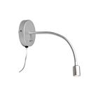 Applique murale LED Dainolite DLEDW-263-SV séries Led 1-lumière Argent 3w