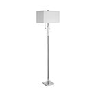 Lampe sur pied LED Dainolite DM231F-PC séries Decorative 2-lumières Chrome poli 200w