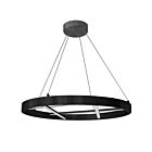 Lustre LED Dainolite DNT-2440LEDC-MB Dante Noir mat 40W