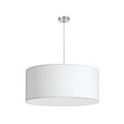 Suspendu tambour LED Dainolite DRM-L-790 séries Oversized Drum 1-lumière Blanc 150w