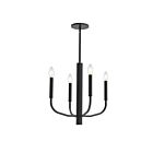 Lustre LED Dainolite ELN-164C-MB Eleanor 1-Lumière Noir 240W