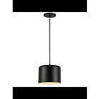 Suspendu incandescent Dainolite Emilia EMI-81P-MB 1-lumière 60W noir mat