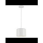 Suspendu incandescent Dainolite Emilia EMI-81P-MW 1-lumière 60W blanc mat