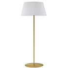 Dainolite GTC-R631F-AGB-WH Gretchen 100 Watt Laiton vieilli LED Lampe sur pied