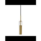 Suspendu LED Dainolite Luna LUN-1LEDP-AGB 6W 1-Lumière laiton vieilli