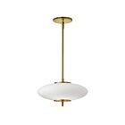 Suspendu à LED Dainolite Maddie MAD-121LEDP-AGB 20W Laiton vieilli