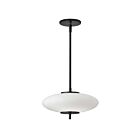 Suspendu à LED Dainolite Maddie MAD-121LEDP-MB 20W Noir mat