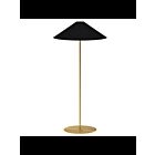Lampe de plancher LED conique Dainolite MM241F-AGB-698 1-lumière 100W laiton vieilli
