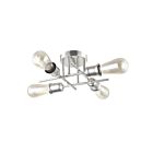 Plafonnier semi encastré LED Dainolite NEB-184SF-BC séries Nebraska 4-lumières Chrome poli 160w