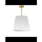 Suspendu à tambour surdimensionné LED Dainolite Oversized Drum ODR-M-790 1-lumière 100W blanc