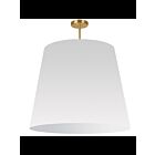 Suspendu à tambour surdimensionné LED de grande taille Dainolite ODR-XL-790 1-lumière 100W blanc