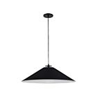 Suspendu incandescent Dainolite Prudence PDC-241P-MB 100W 1 lumière noir mat
