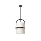 Suspendu incandescent Dainolite Paddington PDT-121P-MB-WH 100W 1 lumière blanc