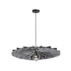 Suspendu incandescent Dainolite Plegado PGD-311P-MB-500 100W 1 lumière gris