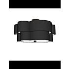 Plafonnier encastré incandescent Dainolite Phlox PLX-203FH-MB-BK 18W 3-Lumières noir
