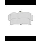 Plafonnier encastré incandescent Dainolite Phlox PLX-203FH-PC-WH 18W 3-Lumières blanc