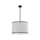 Suspendu à LED Dainolite Prudy PRD-243P-MB 400W 4-Lumières Blanc