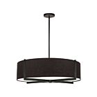 Suspendu incandescent Dainolite Preston PST-264LP-MB-BK 240W 4 lumières noir