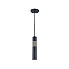 Suspendu à LED Dainolite Passwell PSW-121P-MB-SC 50W 1-Lumière Noir mat