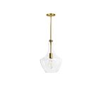 Suspendu incandescent Dainolite Petalite PTL-101P-AGB 100W 1 lumière transparent