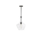 Suspendu incandescent Dainolite Petalite PTL-101P-MB 100W 1 lumière transparent