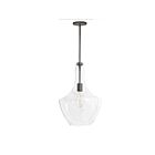 Suspendu incandescent Dainolite Petalite PTL-121P-MB 100W 1 lumière transparent