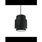 Suspendu incandescent Dainolite Priya PYA-141P-MB-BK 6W 1-Lumière noir