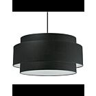 Chandelier incandescent Dainolite Priya PYA-304C-MB-BK 24W 4-Lumières noir