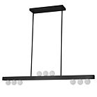 Dainolite RAL-429HP-MB Raleigh 9-Lumières 225W Noir mat Suspendu