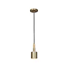 Dainolite RHS-1P-AGB Rhoswen 1-Lumière 7W Laiton vieilli Suspendu