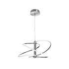 Suspendu à LED Dainolite Romy ROM-2433LEDP-PC 36W Chrome poli