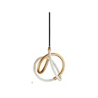 Dainolite RYN-1211LEDP-GLD-MB Raelynn 11.8W Or Suspendu