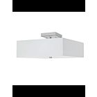 Plafonnier semi encastré incandescent Dainolite Seren SRN-143SF-PC-WH 18W 3-Lumières blanc