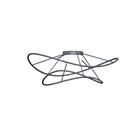 Dainolite SVE-186LEDFH-MB Svetlana 6W Noir mat LED Plafonnier encastré