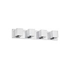 Vanité DEL Dainolite V1230-4W-PC 4-lumières Chrome poli 240w