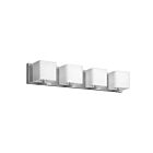 Vanité DEL Dainolite V1233-4W-PC 4-lumières Chrome poli 240w