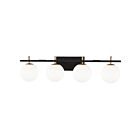 Vanité halogène Dainolite Vivaldi VAD-324W-MB-AGB 160W 4 lumières