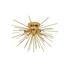 Plafonnier LED Dainolite VEG-184FH-GLD-VB séries Vega 4-lumières Or 160w