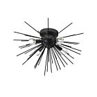 Plafonnier Encastré Halogène Dainolite Vega VEG-184FH-MB 240W 4 lumières noir mat