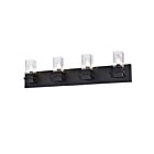 Vanité Dainolite VER-324W-MB Veronica 4-Lumières Noir mat 240W