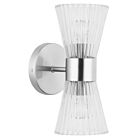 Dainolite VIE-112W-PC Vienna 120W 2-Lumières Chromé poli Applique murale