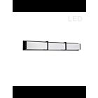 Lumière de vanité LED Dainolite Winston VLD-414-MB 1-lumière 50W noir mat