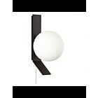 Applique murale LED halogène Dainolite Valemont VMT-51W-MB 1-lumière 40W blanc Opale