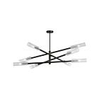 Lustre Dainolite WAN-448C-MB-FR Wand 8-Lumières Noir mat 480W