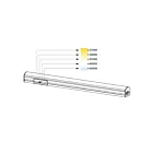 Dals Lighting 6024CC 24" Aluminium sablé Strip linéaire CCT Sélectionnable