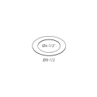 Dals Lighting LEDDOWNACC-GOOF6 Anneau de protection pour luminaire encastré de 6 po