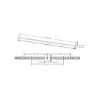 Dals Lighting LNFM48-CC-BK 40W 48" Noir Éclairage architectural linéaire