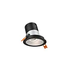 Dals Lighting RC03-CC-20-SLAZ-TBK 3" Alzak Luminaire encastré Wattage et CCT sélectionnables