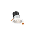 Dals Lighting RC03-CC-20-SLAZ-TWH 3" Alzak Luminaire encastré Wattage et CCT sélectionnables