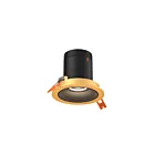 Dals Lighting RC03-CC-60-RGBK-TGD 3" Noir Luminaire encastré Wattage et CCT sélectionnables